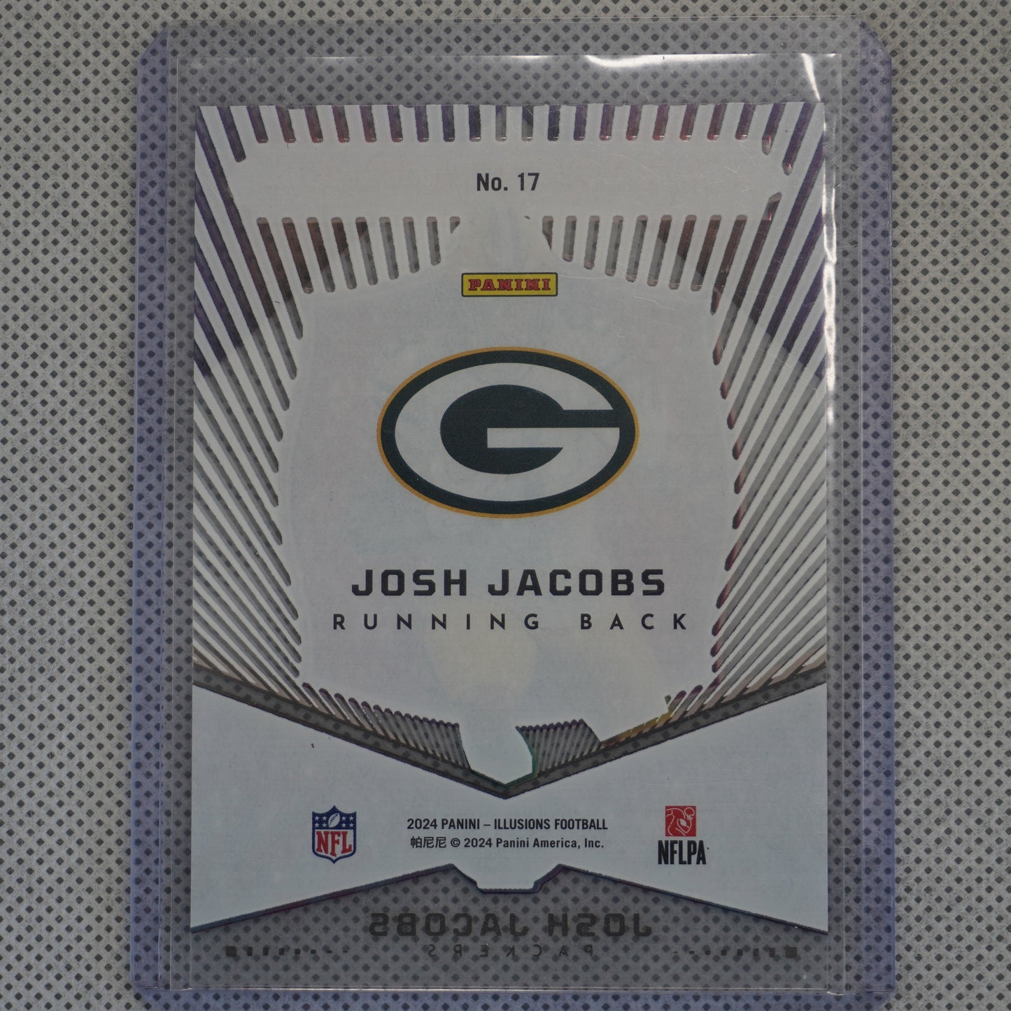 2024 Panini Illusions #17 Josh Jacobs Abracadabra Green Bay Packers