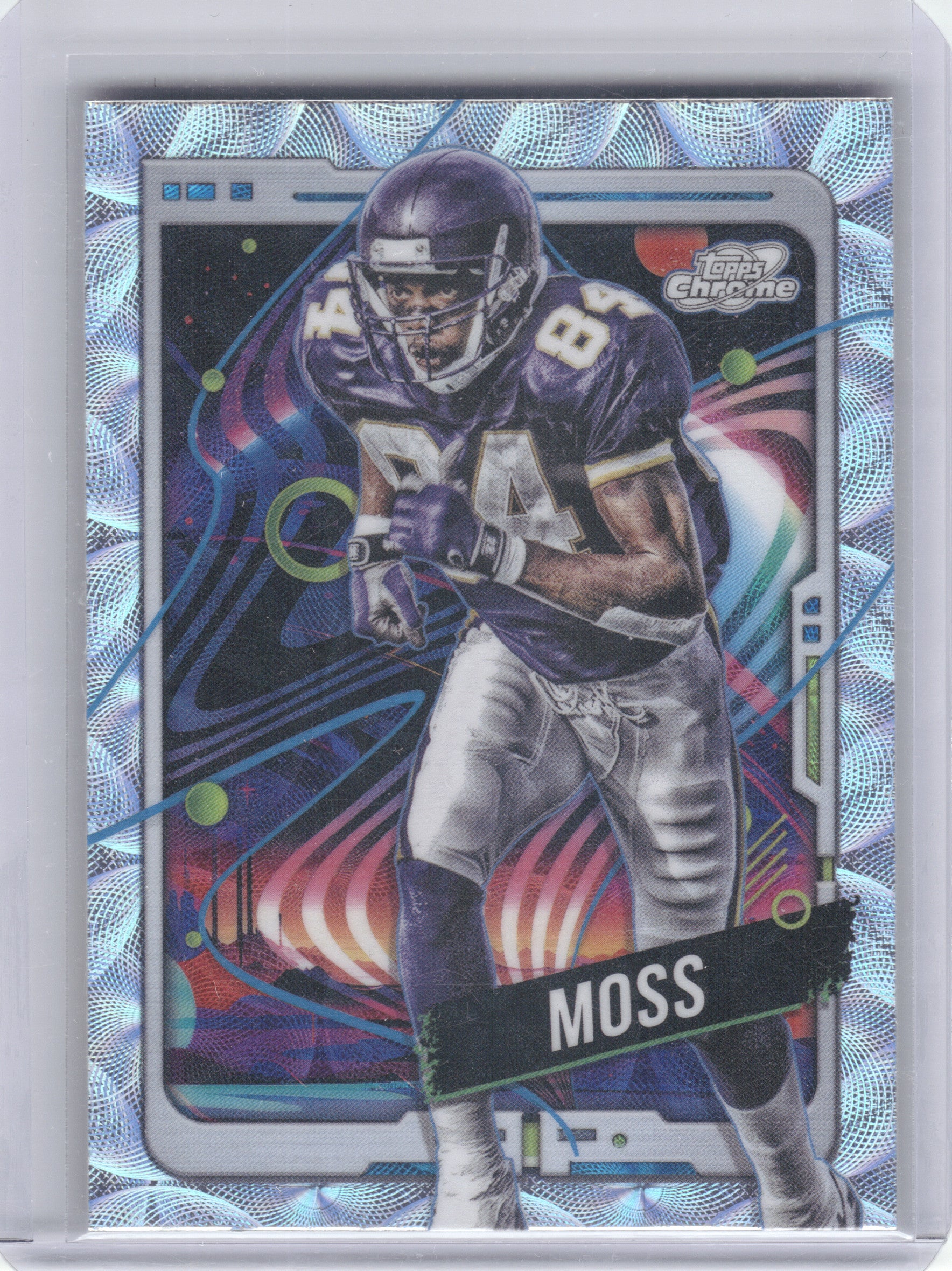 2024 Topps Chrome Cosmic #58 Randy Moss Nucleus Refractors 