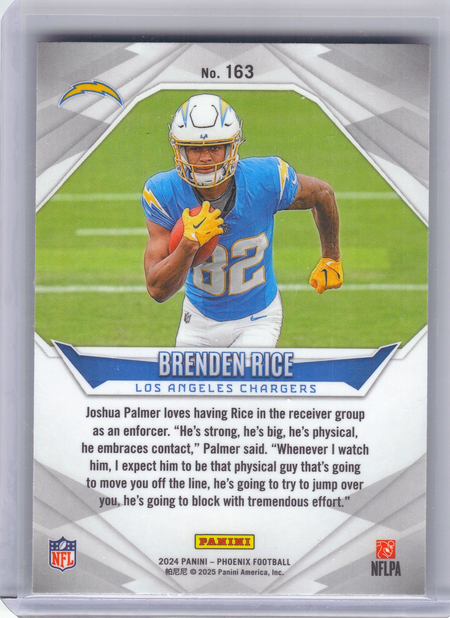 2024 Panini Phoenix #216 Ladd McConkey Orange Los Angeles Chargers RC