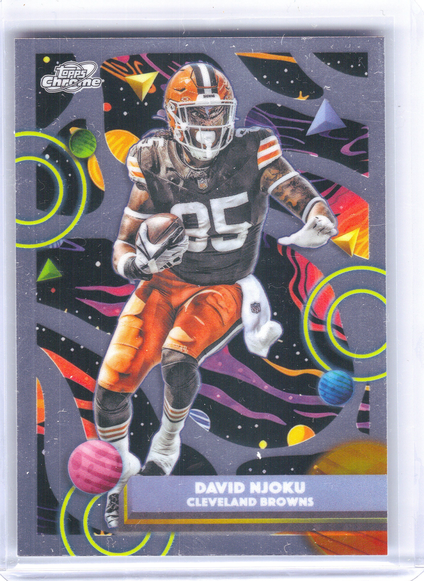 2025 Topps Chrome Cosmic #23 David Njoku Cleveland Browns | Haus
