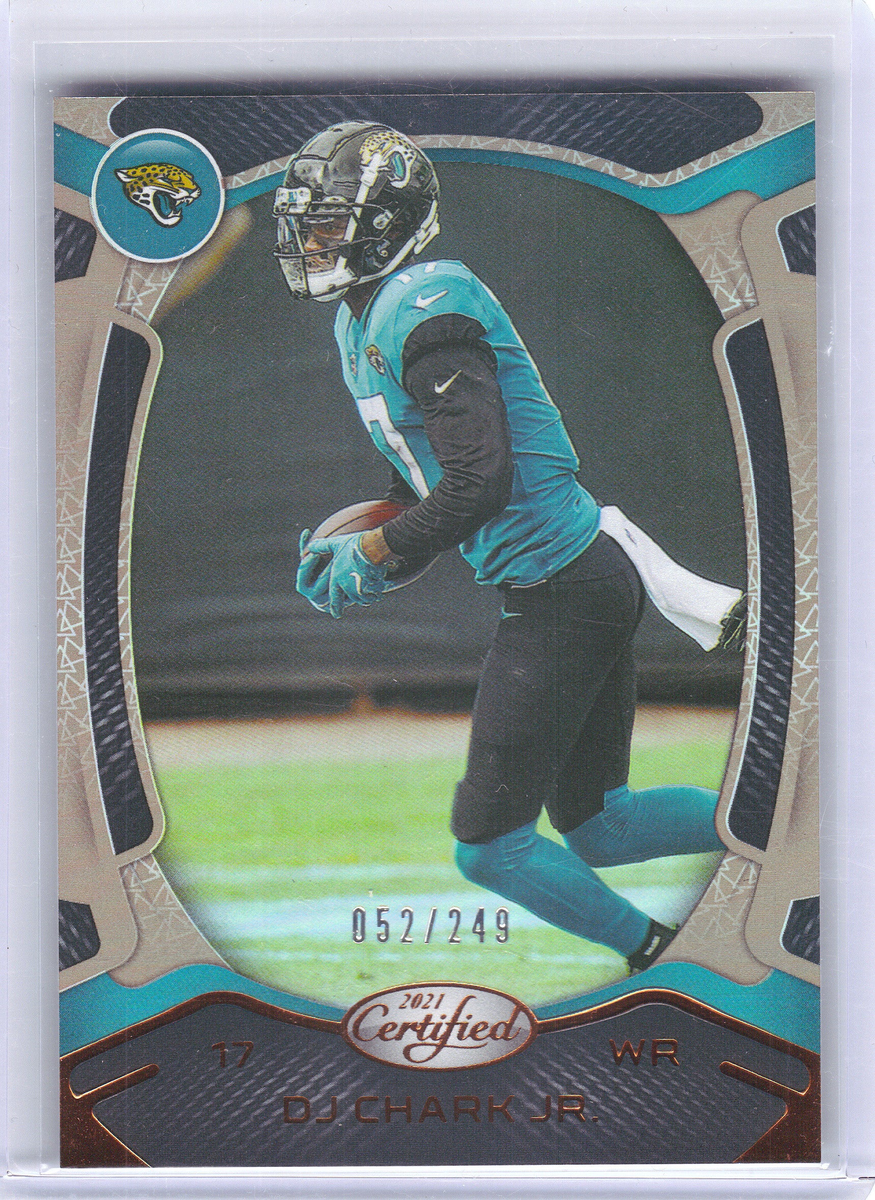 アンス ファティ Panini Chronicles ジャージナンバー 激レア！ 2021 Panini Certified #32 DJ Chark Jr. Mirror Bronze #/249