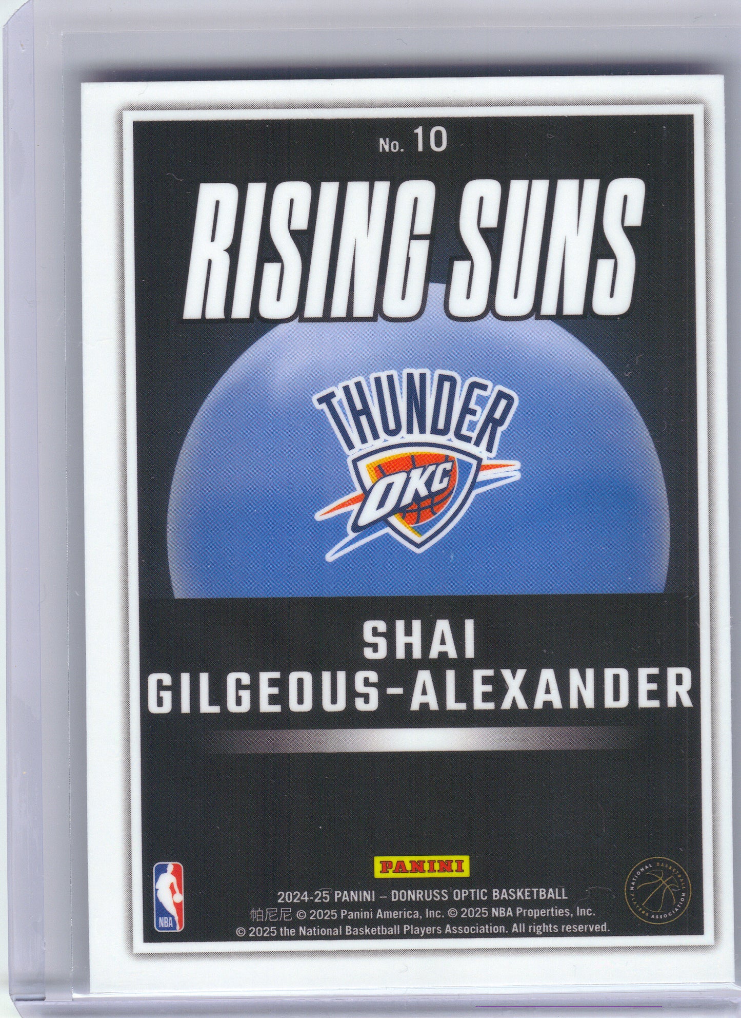 2024-25 Donruss Optic #18 Stephen Curry Rising Suns Golden State Warriors