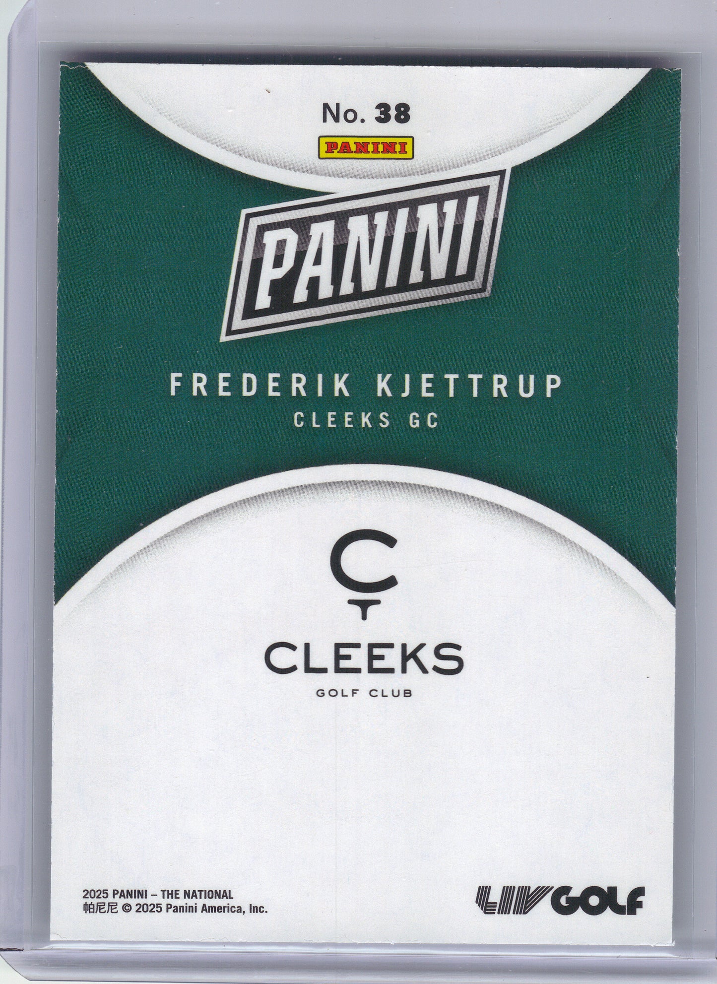 2025 Panini National Convention Silver Packs #38 Frederik Kjettrup