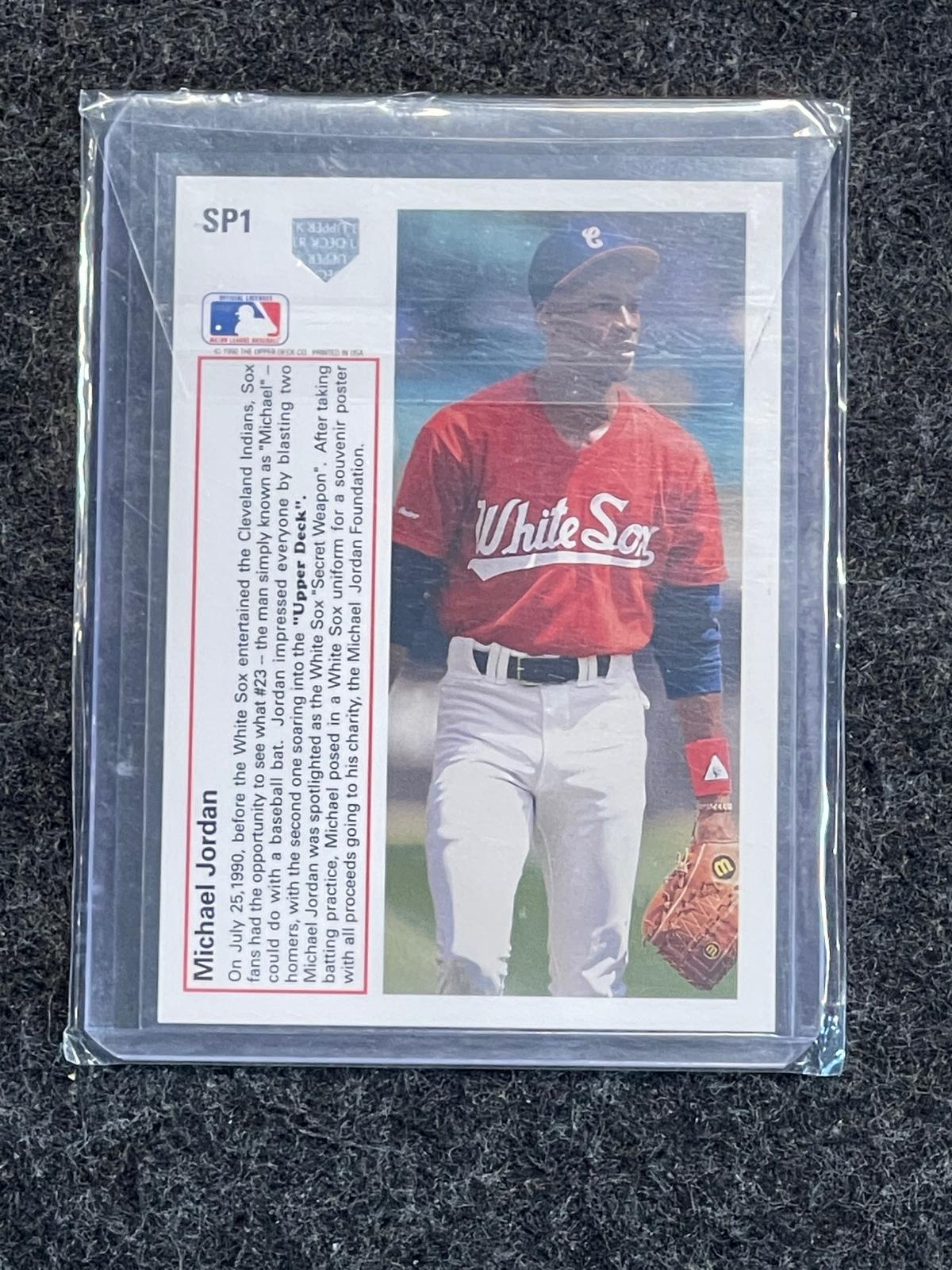 1991 Upper Deck #SP1 Michael Jordan Chicago White Sox