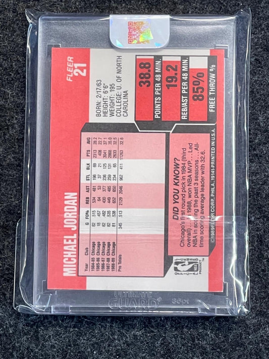 1989-90 Fleer #21 Michael Jordan Chicago Bulls