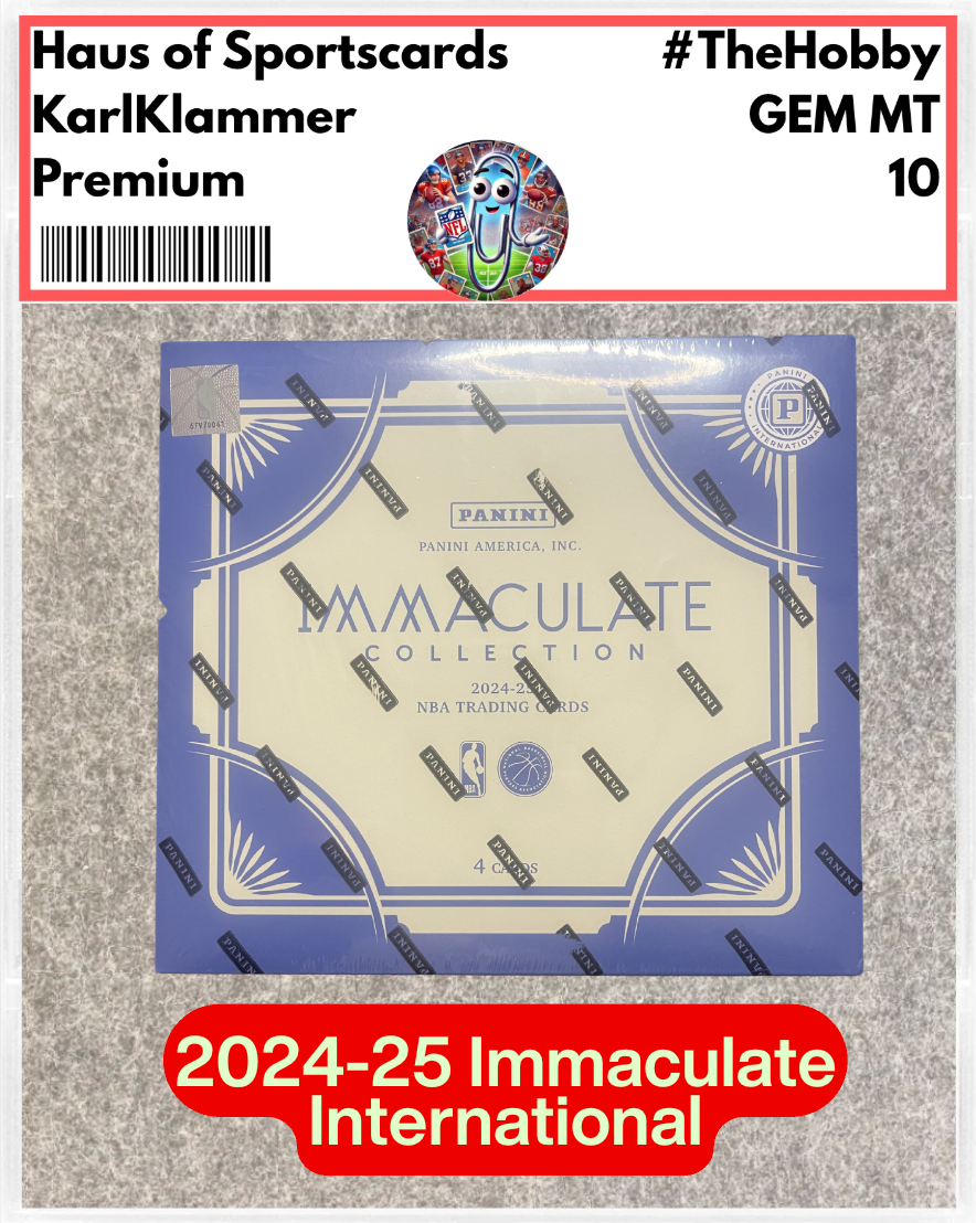 2024/25 Panini Immaculate Basketball Hobby International Box | Autographs & Memorabilia