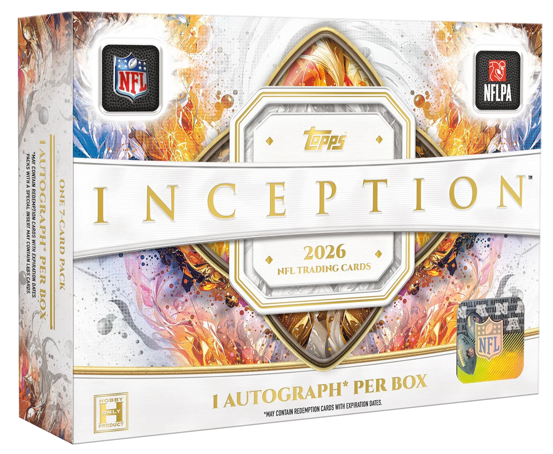 2026 Topps Inception Football Hobby Box