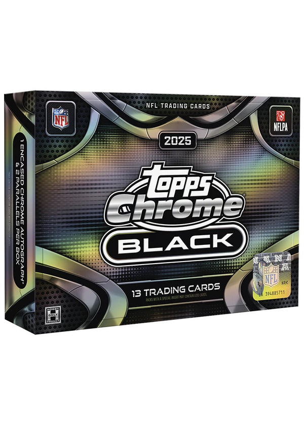 2025 Topps Chrome Black Football Hobby Box