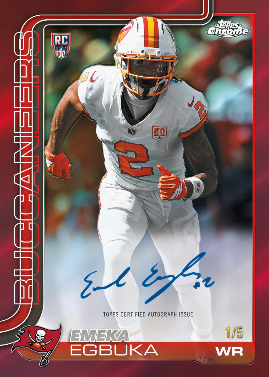 2025 Topps Chrome® Football - Value Box