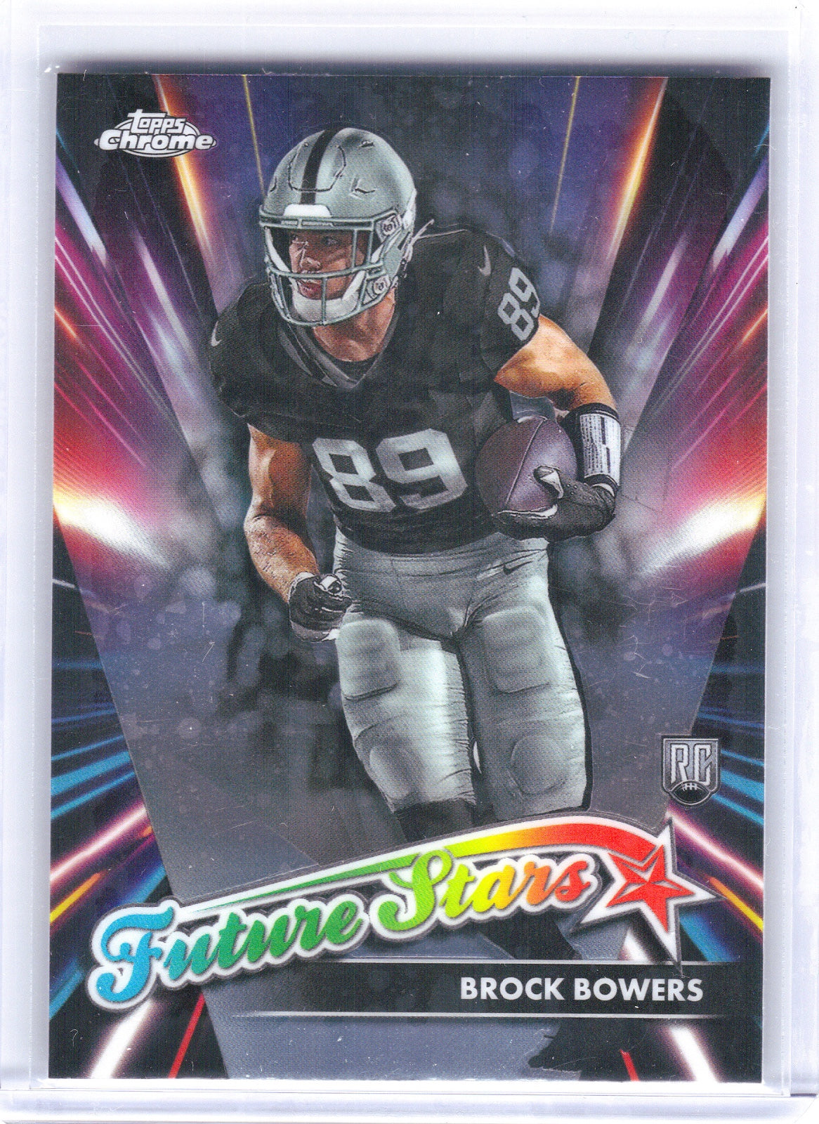 Brock Bowers Las Vegas Raiders 2024 Topps Chrome - Future Stars #FS-12