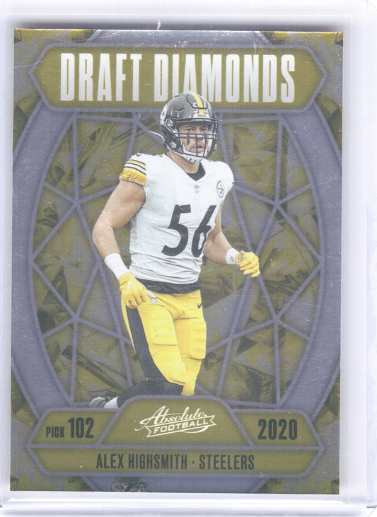 Alex Highsmith Pittsburgh Steelers 2025 Panini Absolute - Draft Diamonds #DD-AHM