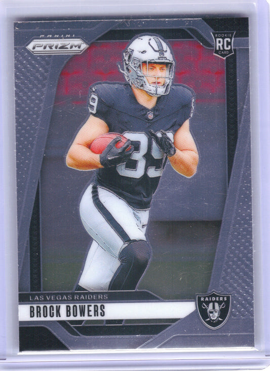 Brock Bowers Las Vegas Raiders 2024 Panini Prizm #315 RC