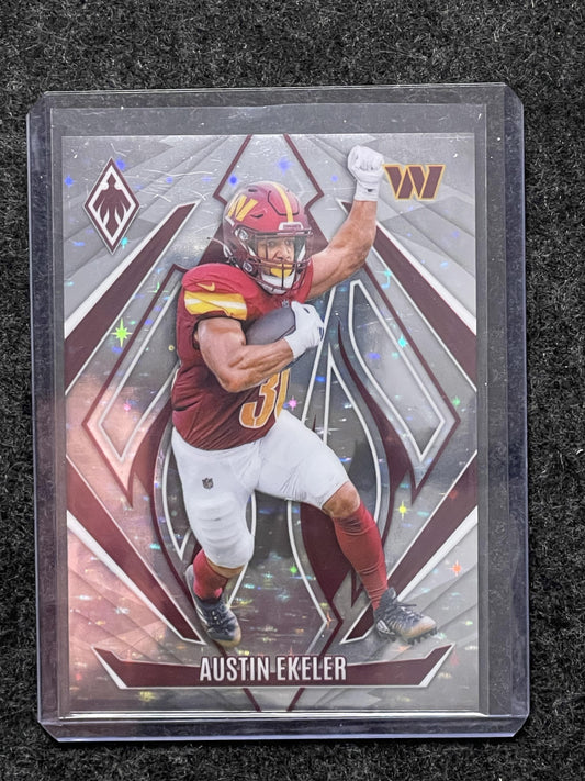 2024 Panini Phoenix #10 Austin Ekeler Stars #/180 Washington Commanders SN