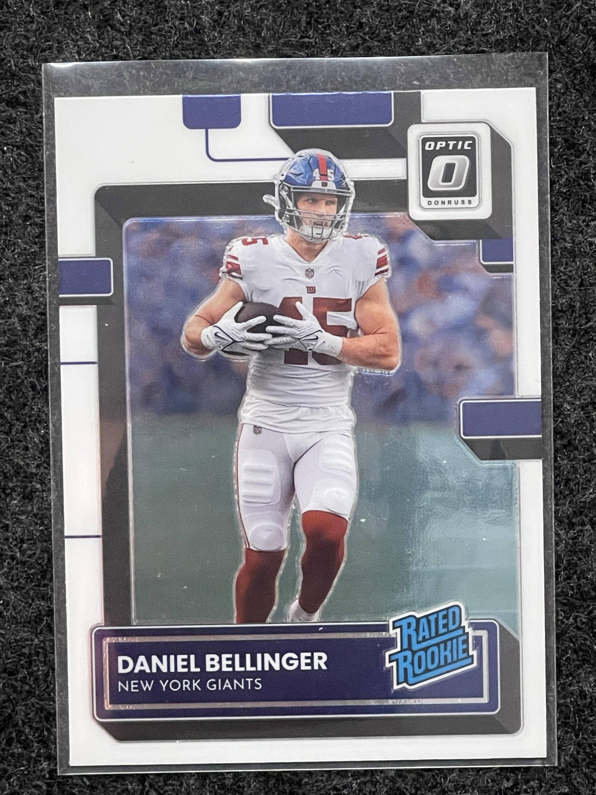 2022 Donruss Optic #290 Daniel Bellinger New York Giants RC