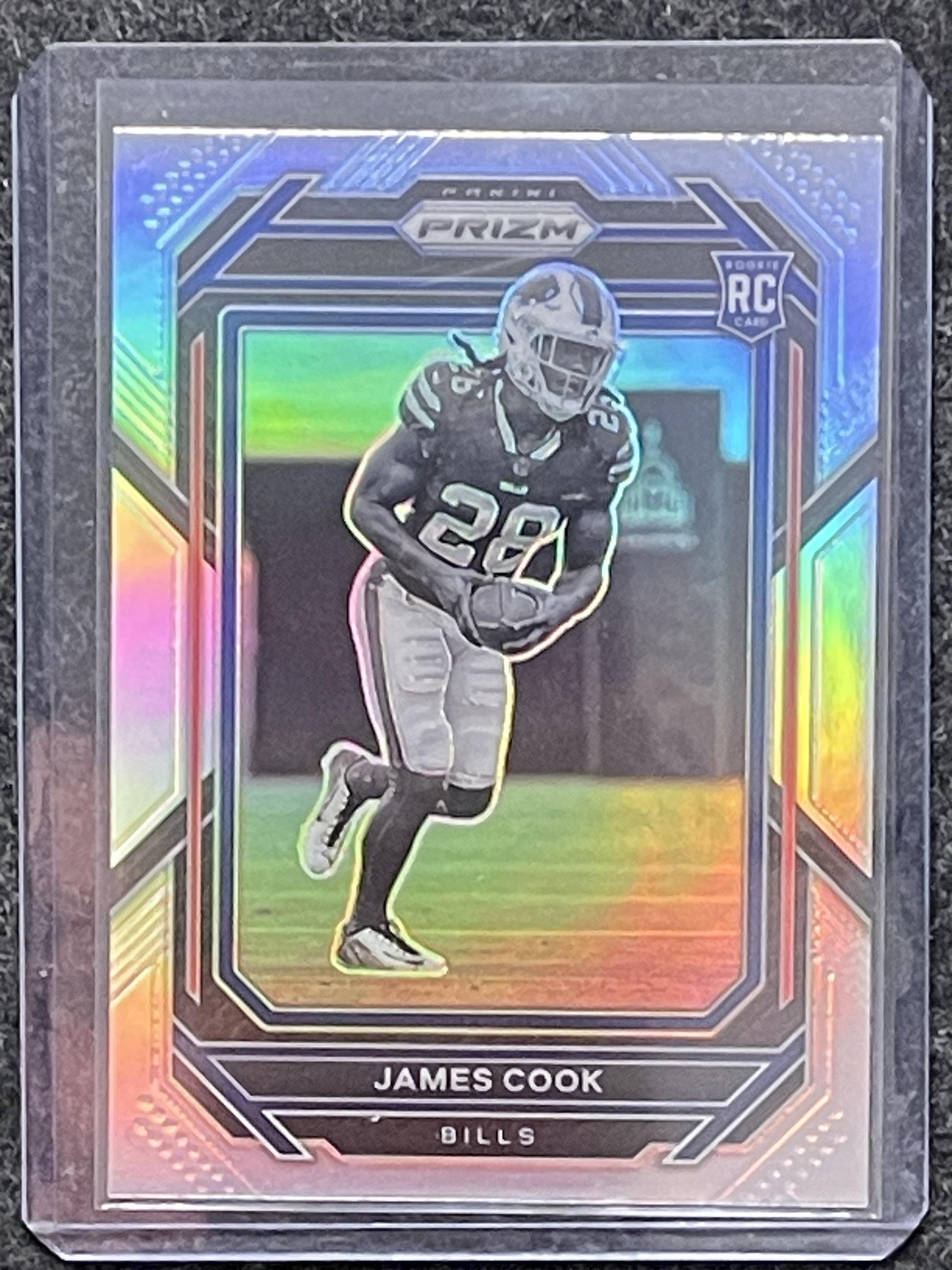 2022 Panini Prizm #319 James Cook Silver Negative Buffalo Bills RC