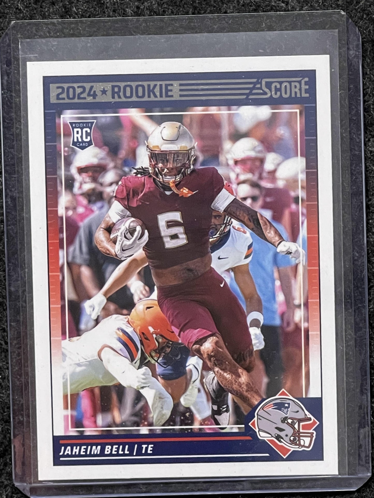 2024 Score #384 Jaheim Bell New England Patriots RC