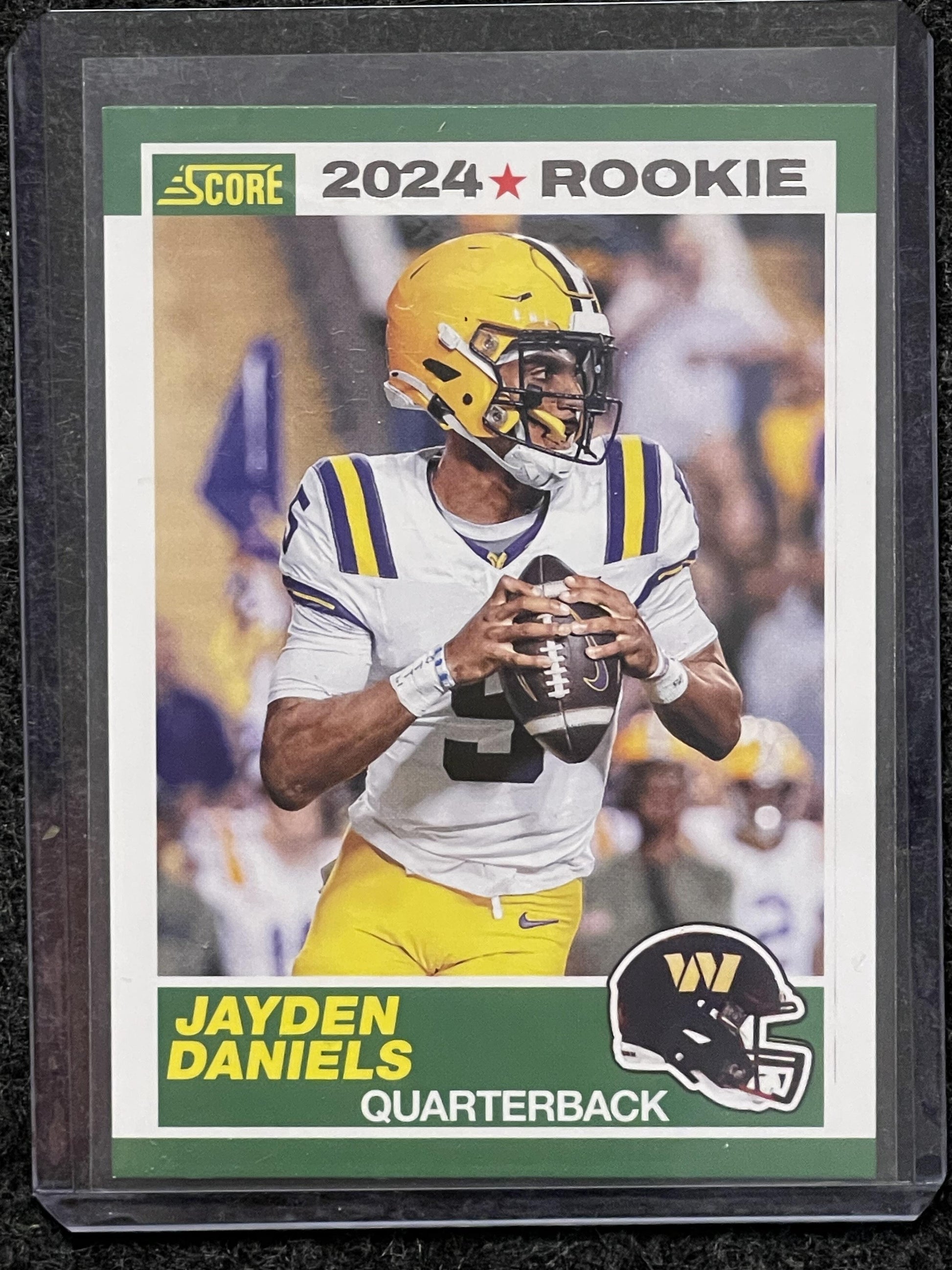 2024 Score #2 Jayden Daniels 35th Anniversary Rookies Washington Commanders