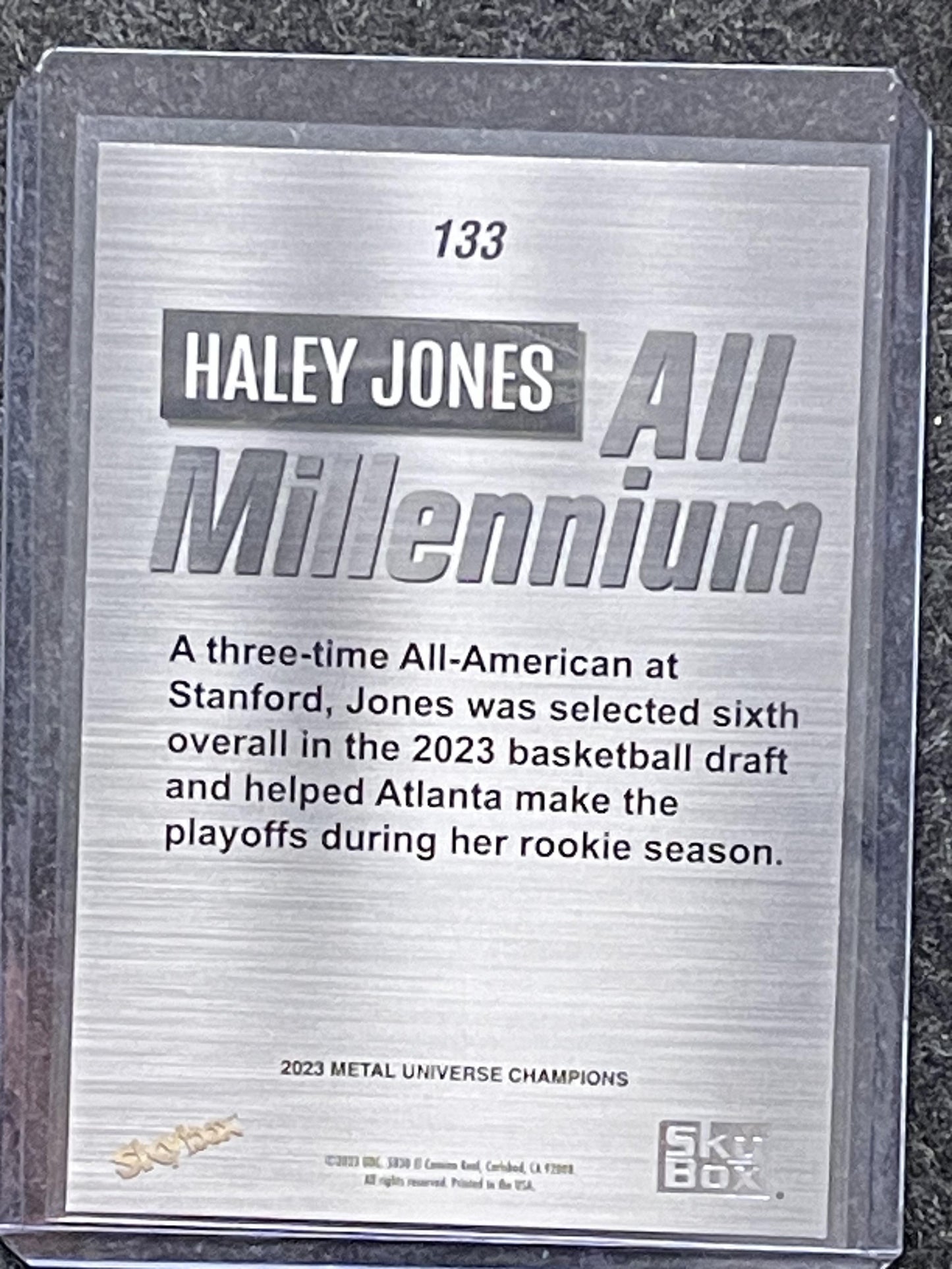 2023 SkyBox Metal Universe Champions #133 Haley Jones
