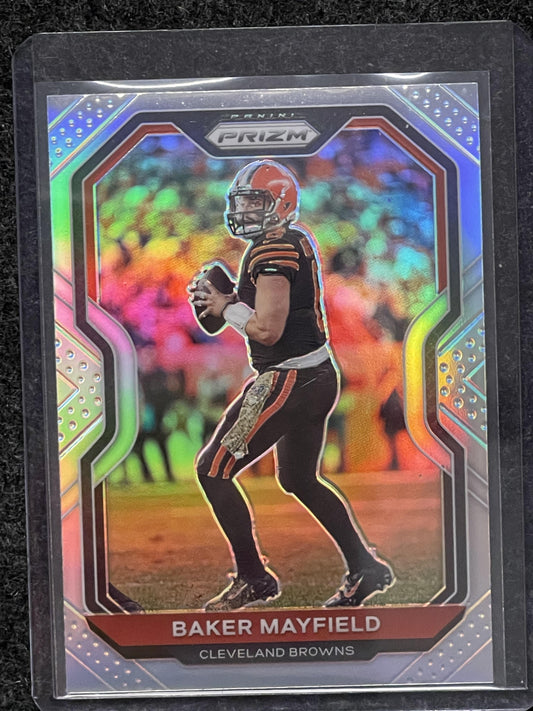 2020 Panini Prizm #56 Baker Mayfield Silver Cleveland Browns