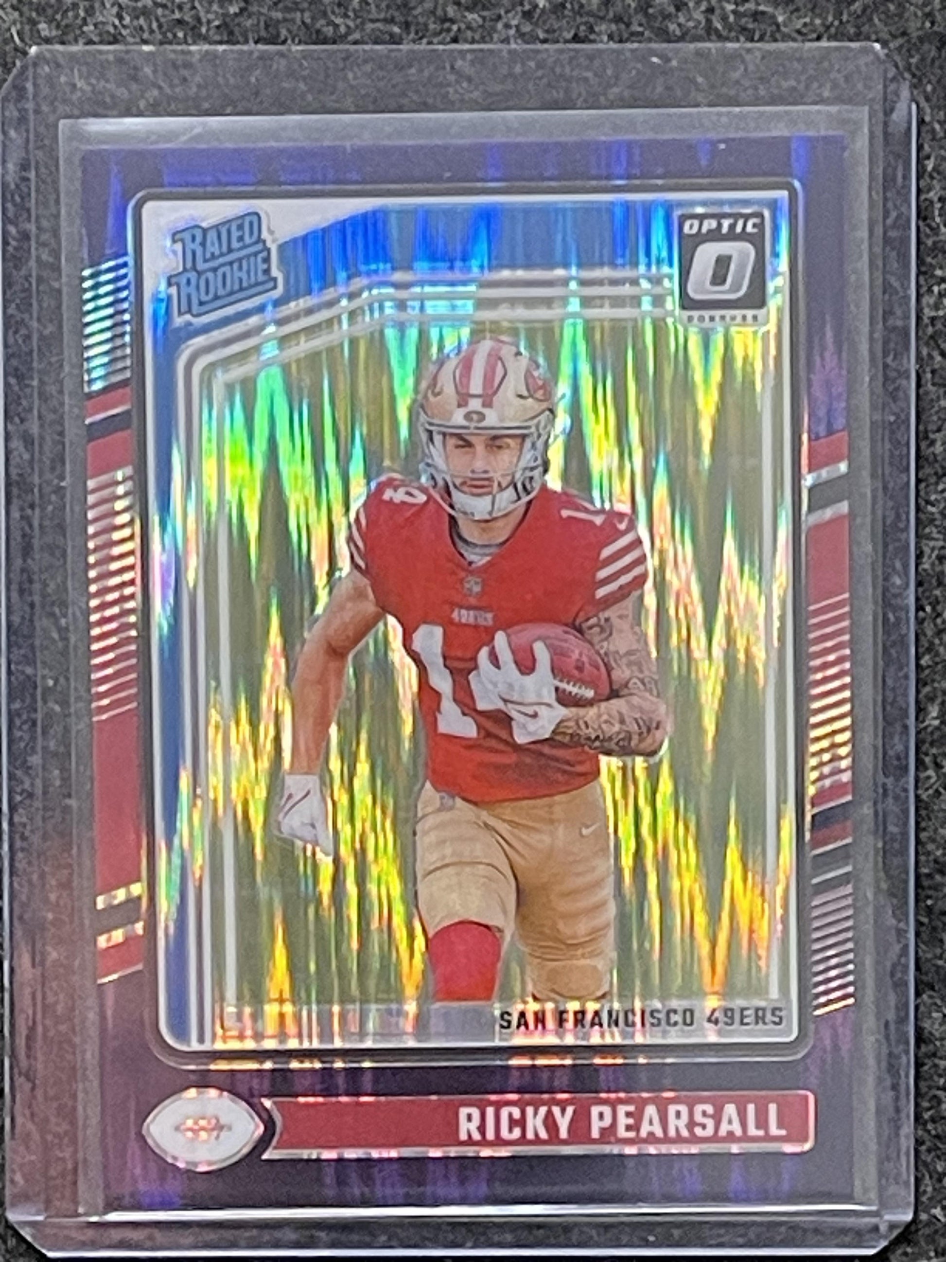 2024 Donruss Optic #284 Ricky Pearsall Purple Shock San Francisco 49ers