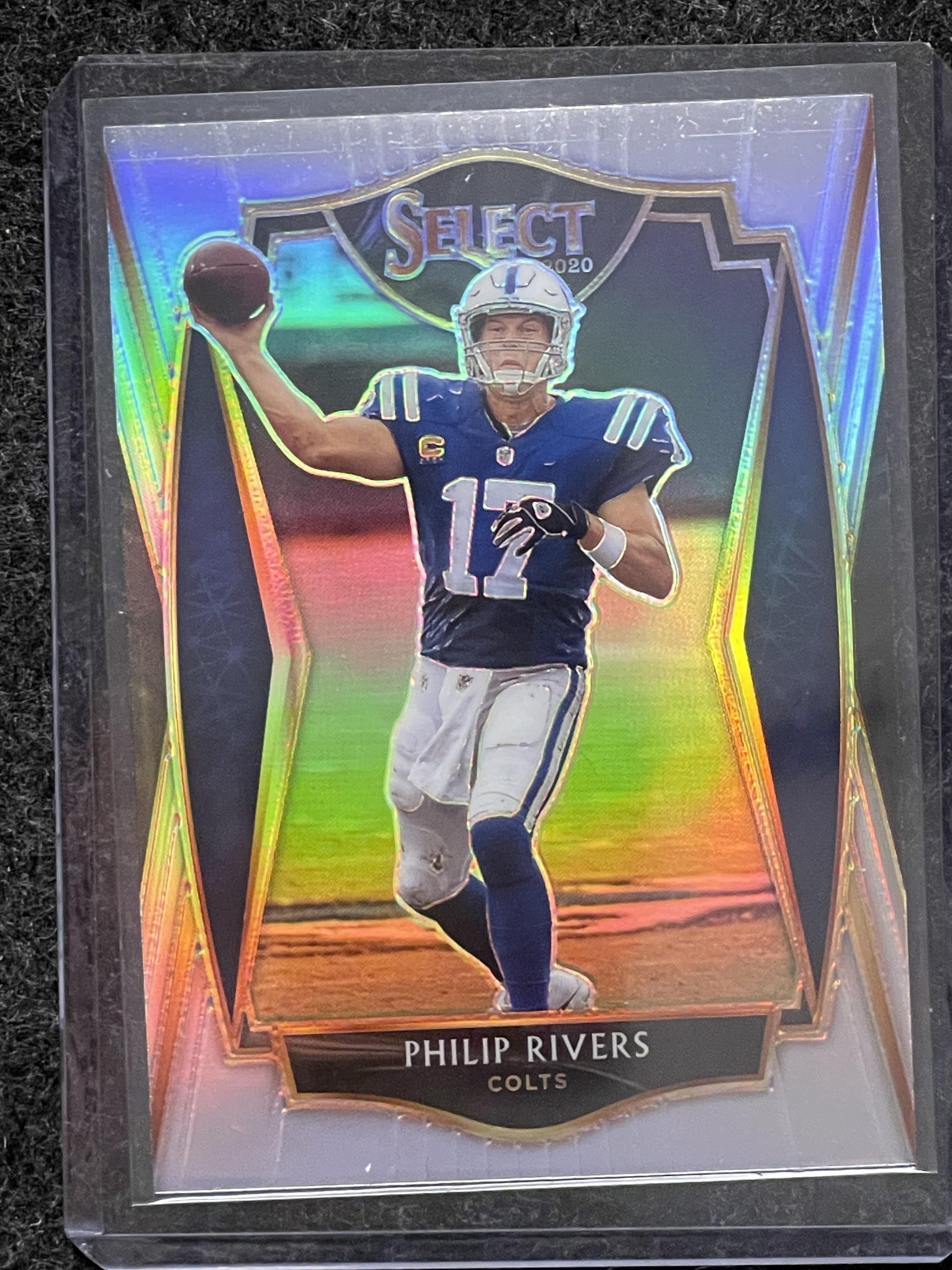 2020 Panini Select #129 Philip Rivers Silver Prizm Indianapolis Colts
