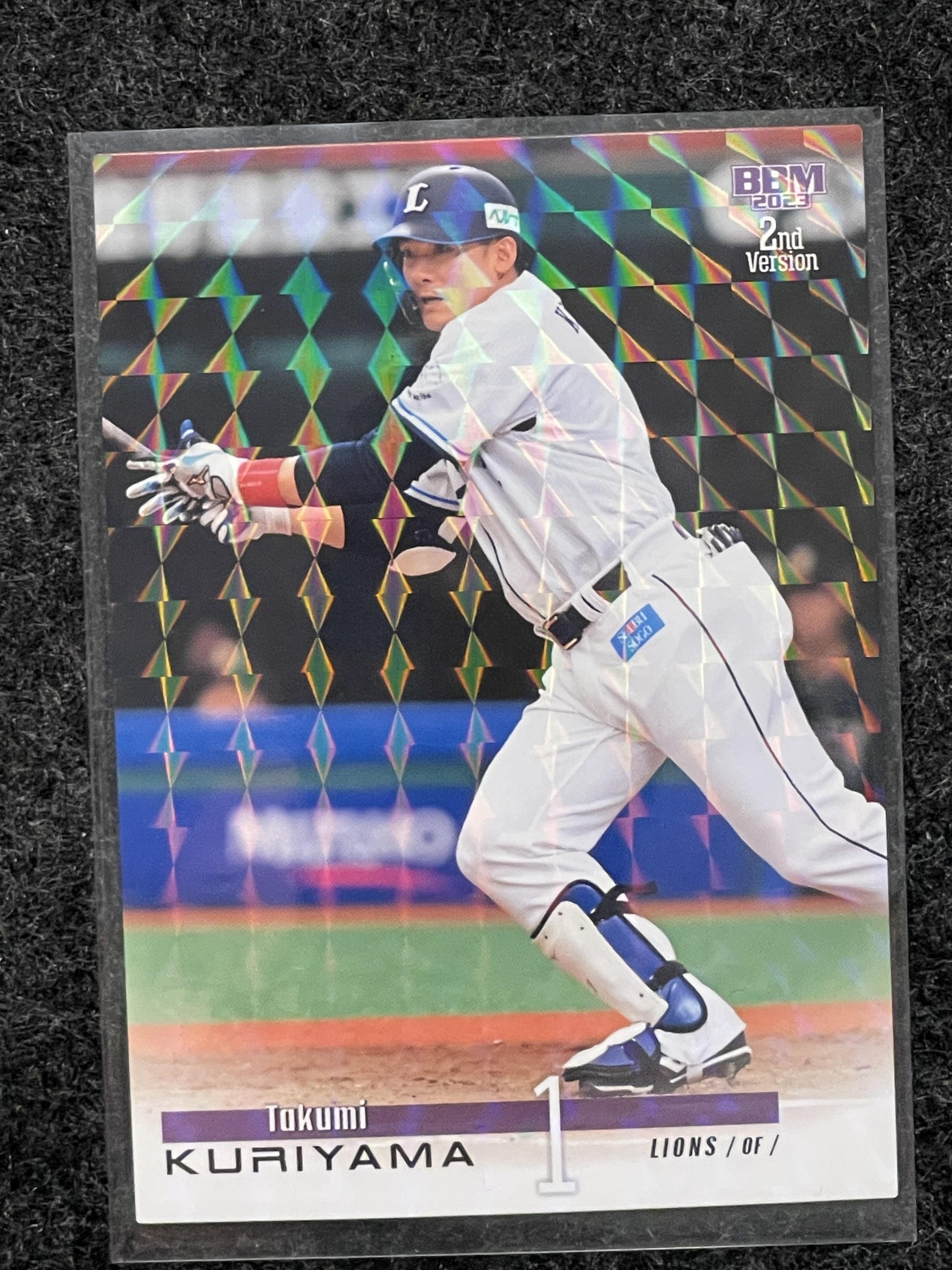 2023 BBM #423 Takumi Kuriyama Kira Saitama Seibu Lions