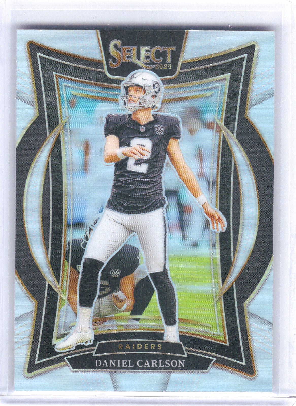 Daniel Carlson Las Vegas Raiders 2024 Panini Select - Silver Prizm #43