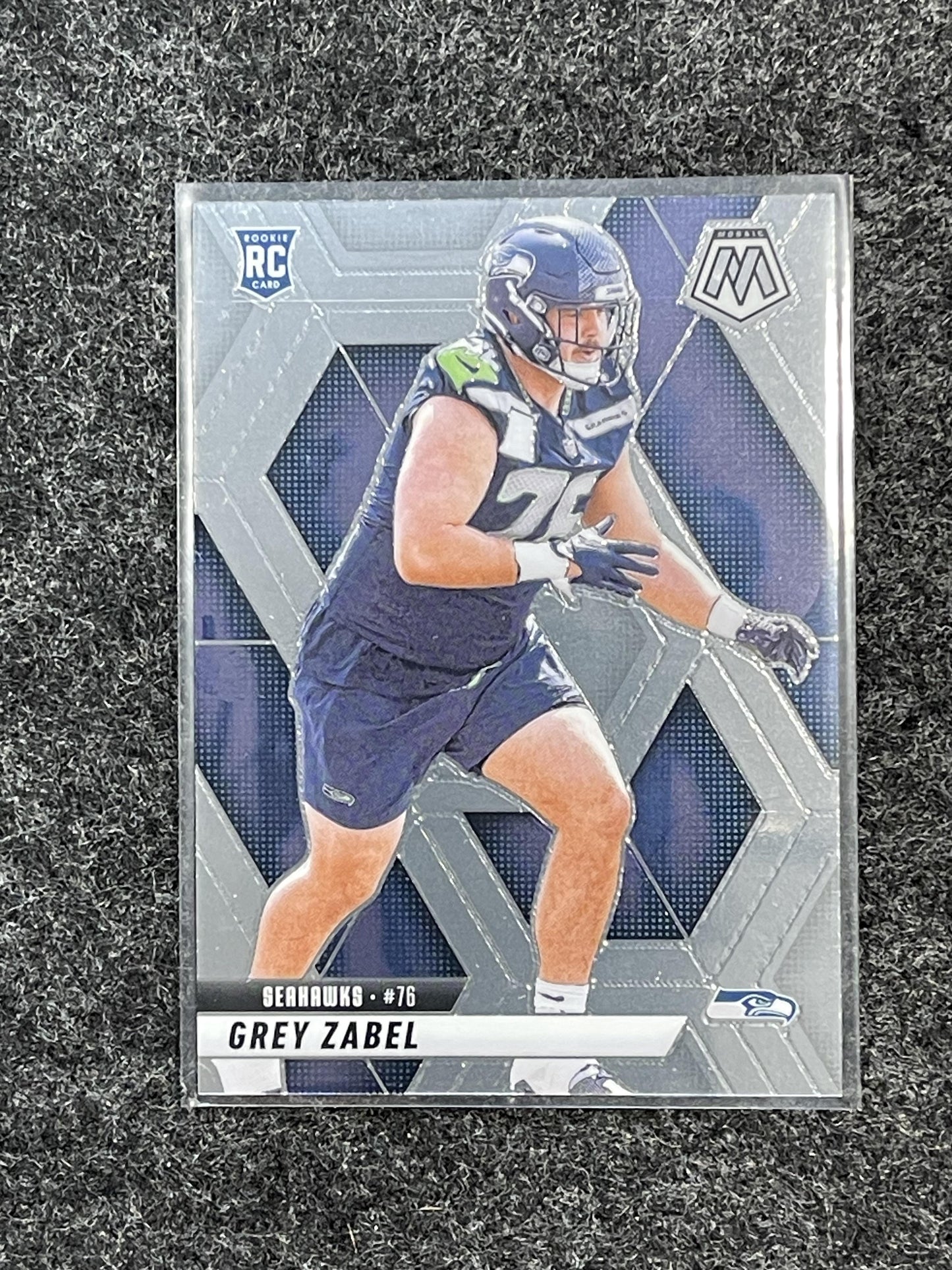 2025 Panini Mosaic #328 Grey Zabel Seattle Seahawks RC