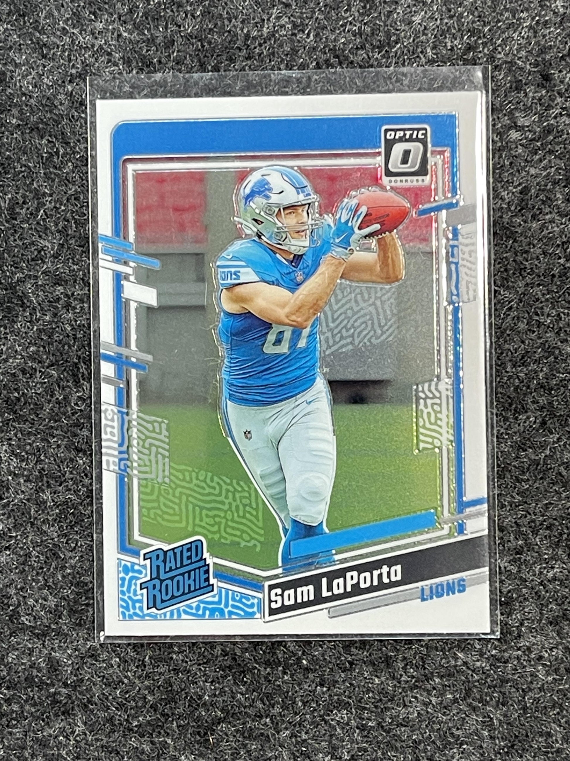 2023 Donruss Optic #237 Sam LaPorta Detroit Lions RC