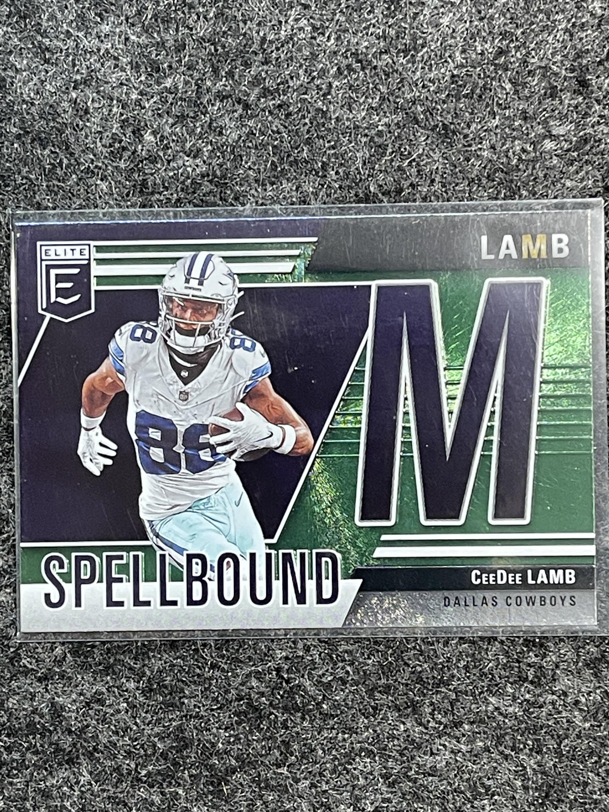 2024 Donruss Elite #33 CeeDee Lamb Spellbound Green Dallas Cowboys