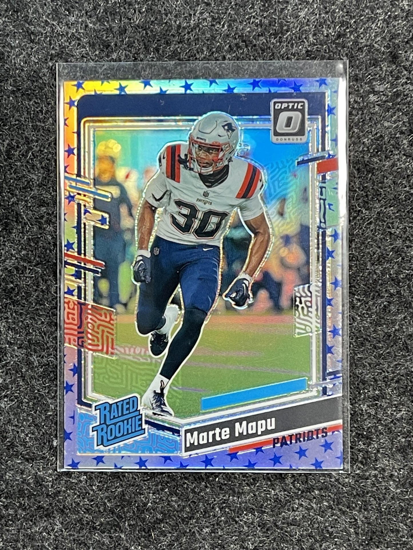 2023 Donruss Optic #275 Marte Mapu Stars New England Patriots RC