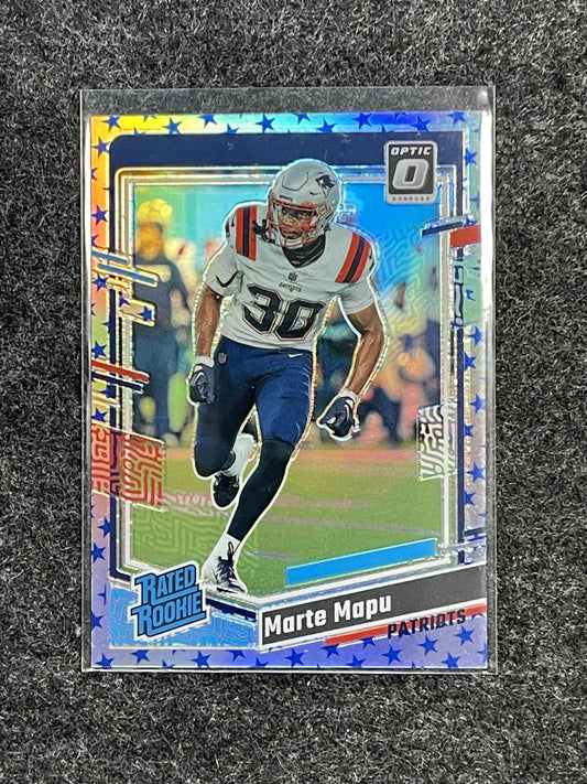 2023 Donruss Optic #275 Marte Mapu Stars New England Patriots RC