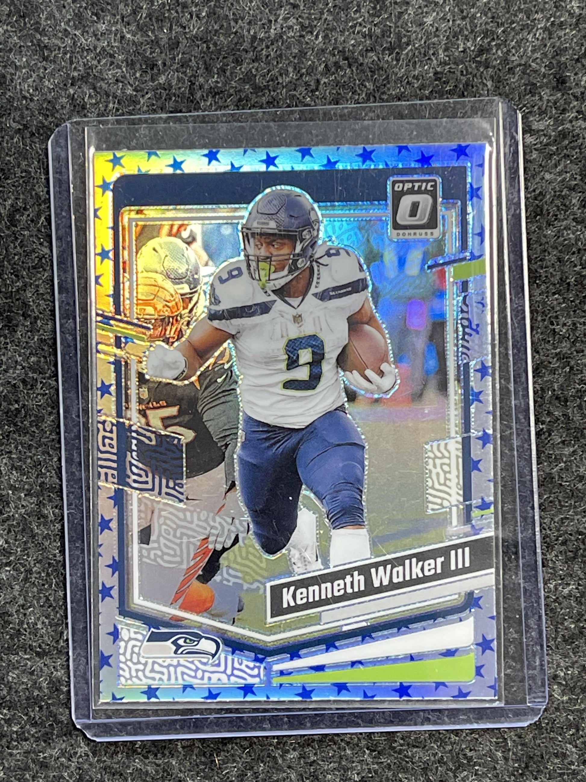 2023 Donruss Optic #178 Kenneth Walker III Stars Seattle Seahawks