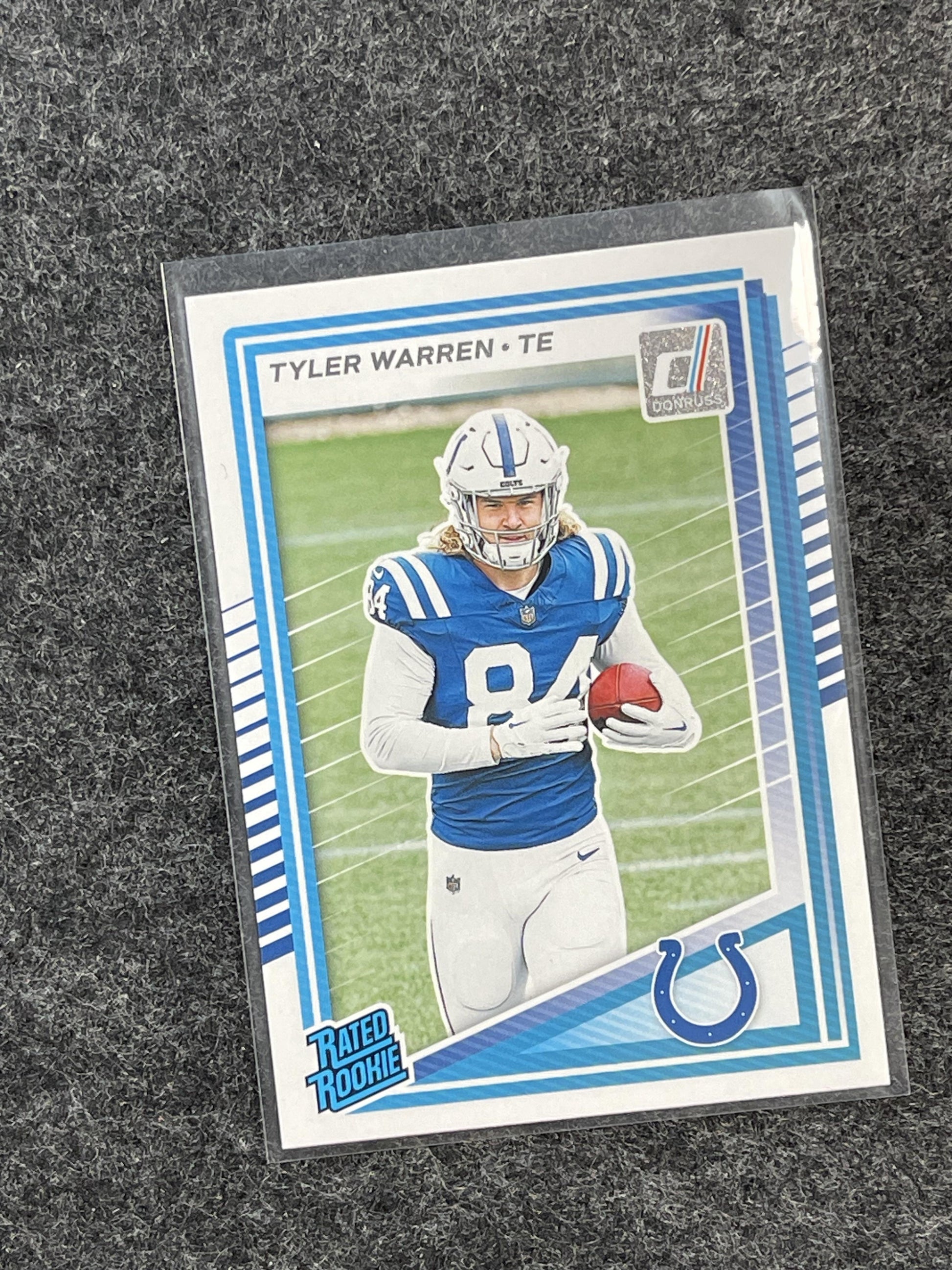 2025 Donruss #337 Tyler Warren Indianapolis Colts RC