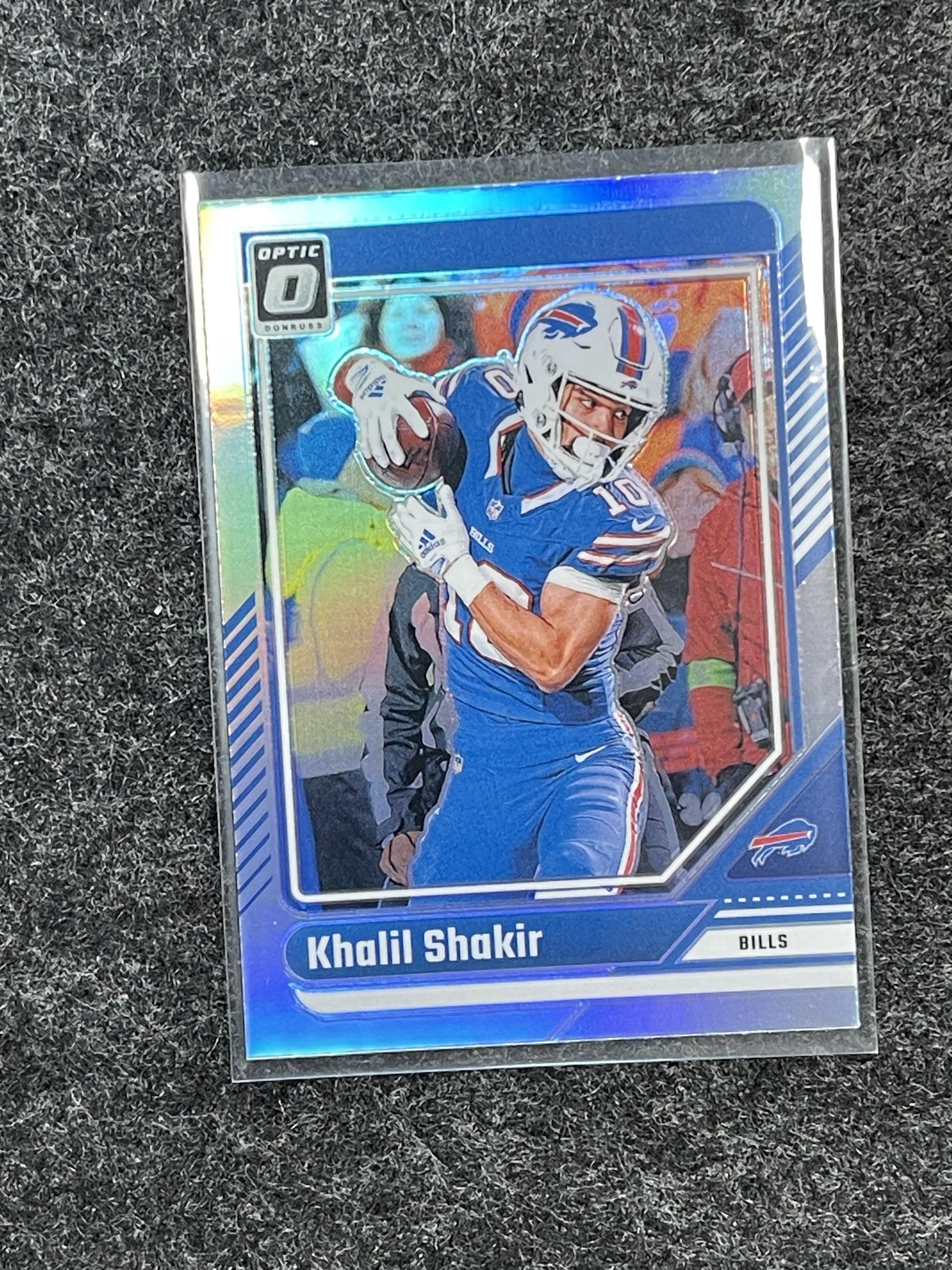 2024 Donruss Optic #23 Khalil Shakir Holo Buffalo Bills