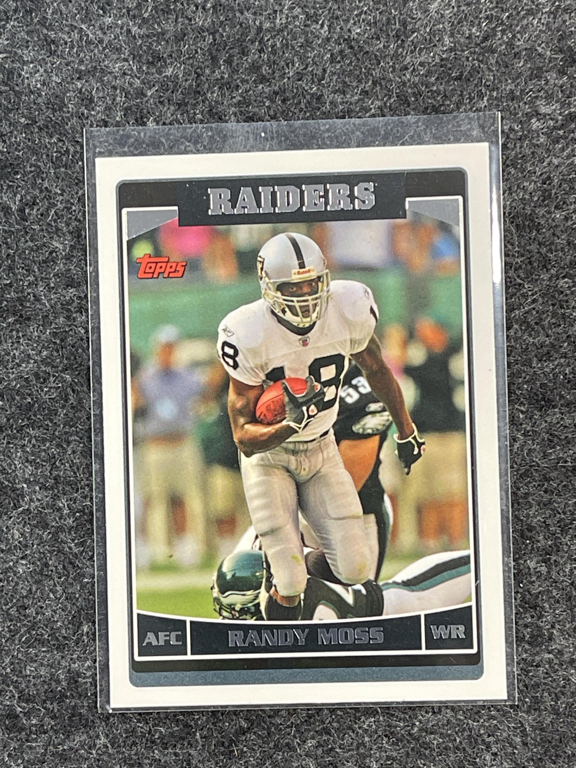2006 Topps #12 Randy Moss Oakland Raiders
