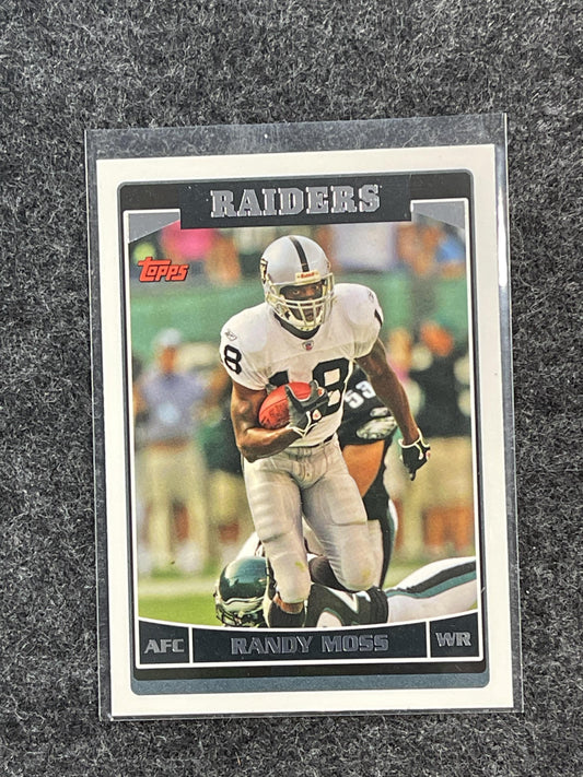 2006 Topps #12 Randy Moss Oakland Raiders
