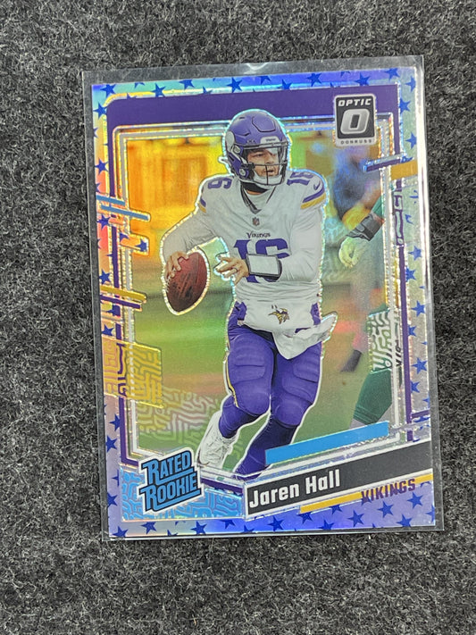 2023 Donruss Optic #270 Jaren Hall Stars Minnesota Vikings RC