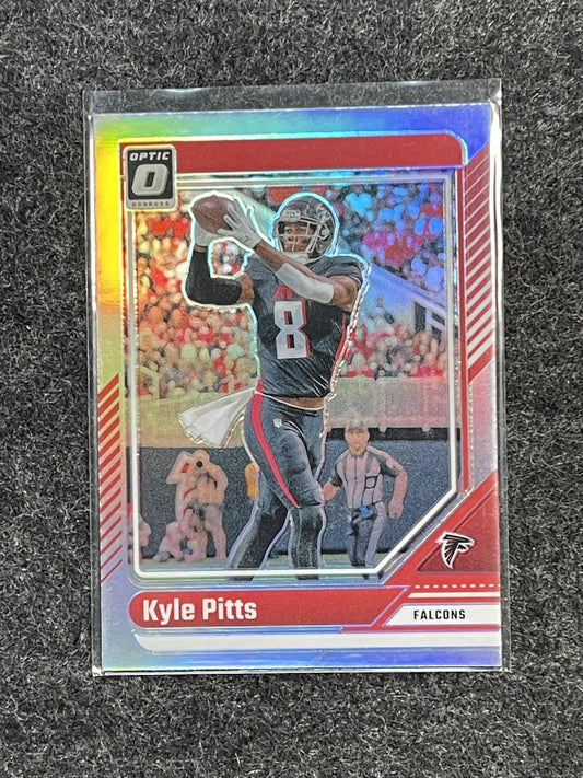 2024 Donruss Optic #11 Kyle Pitts Holo Atlanta Falcons