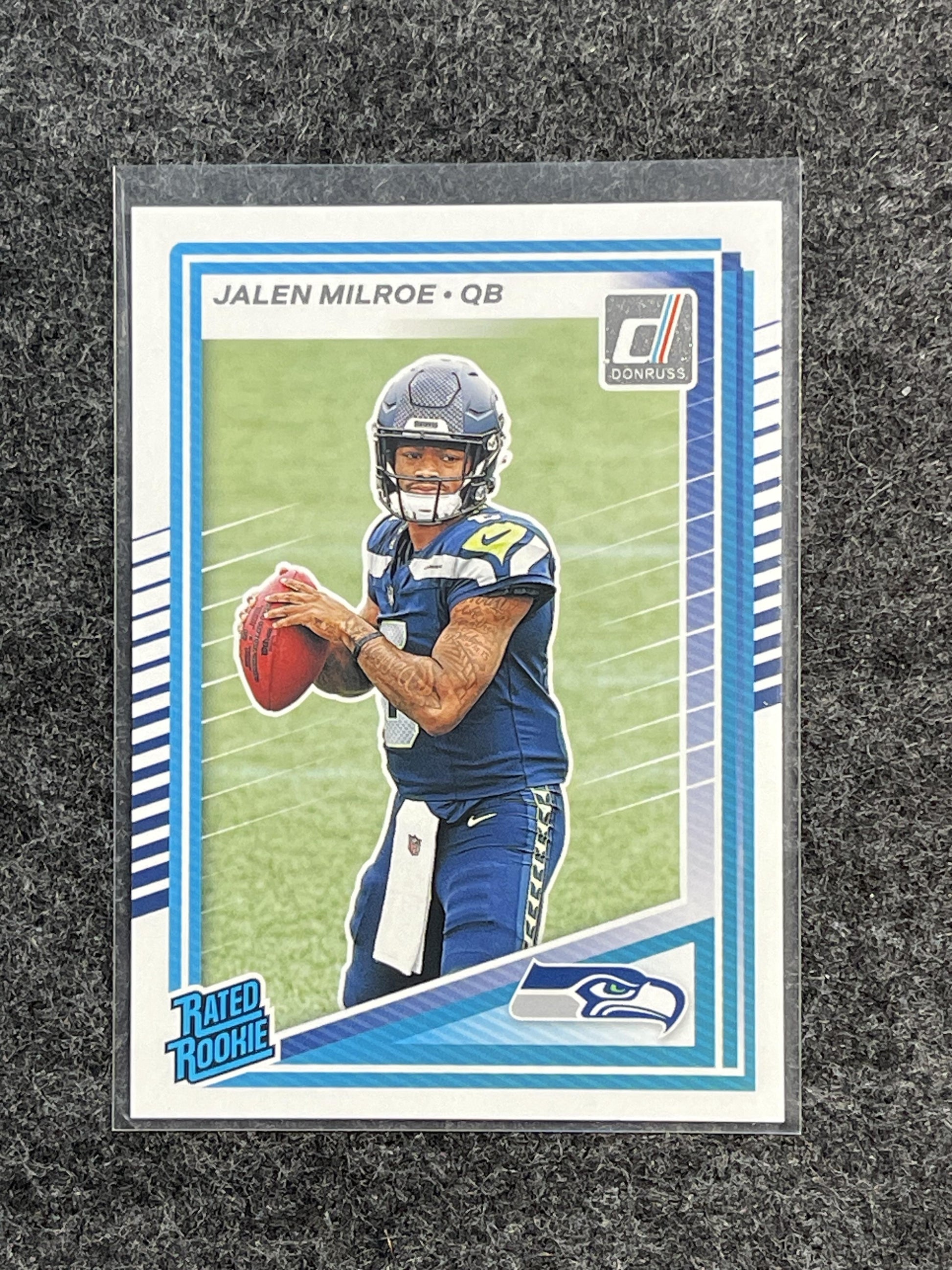 2025 Donruss #307 Jalen Milroe Seattle Seahawks RC