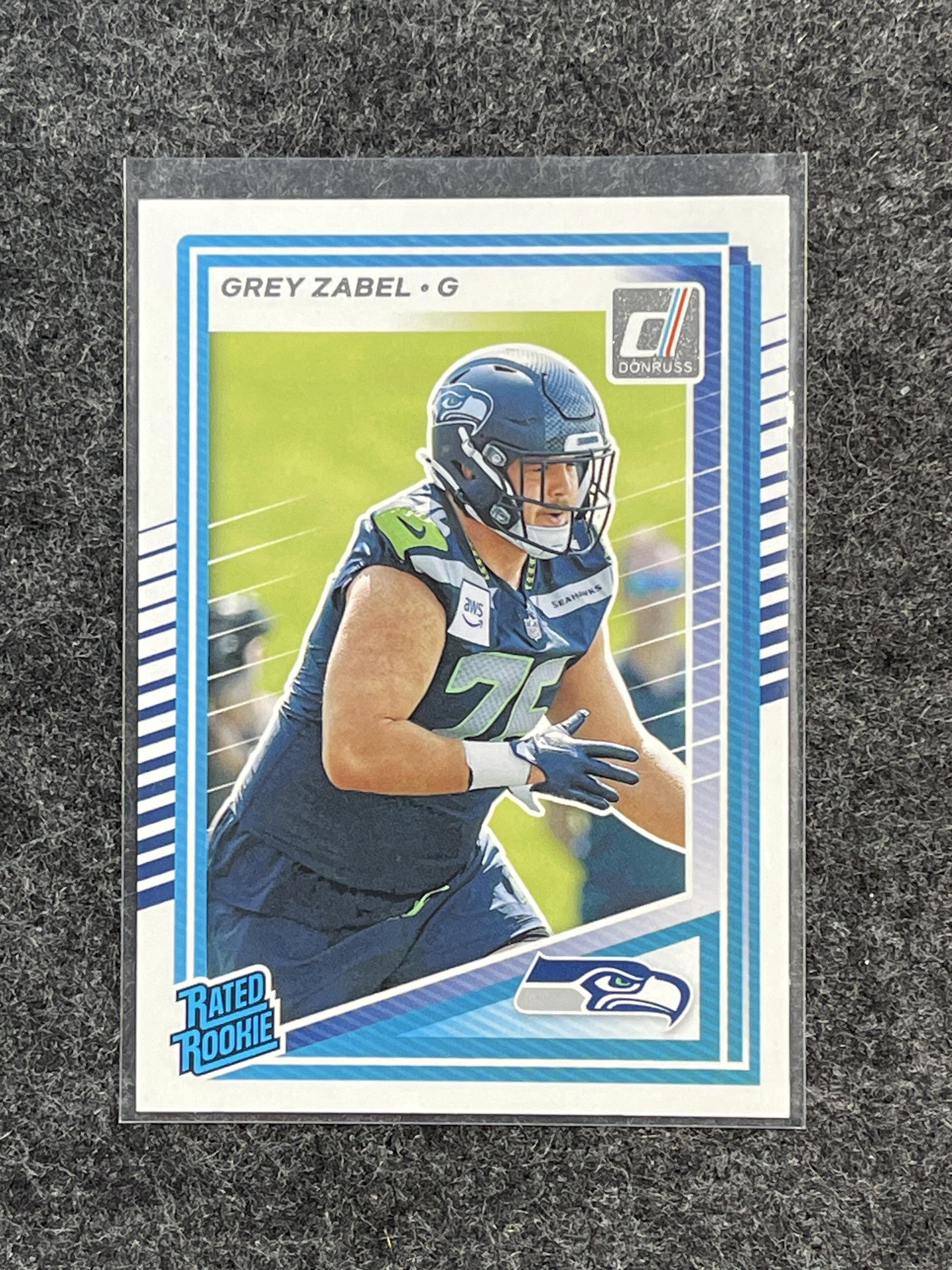 2025 Donruss #366 Grey Zabel Seattle Seahawks RC