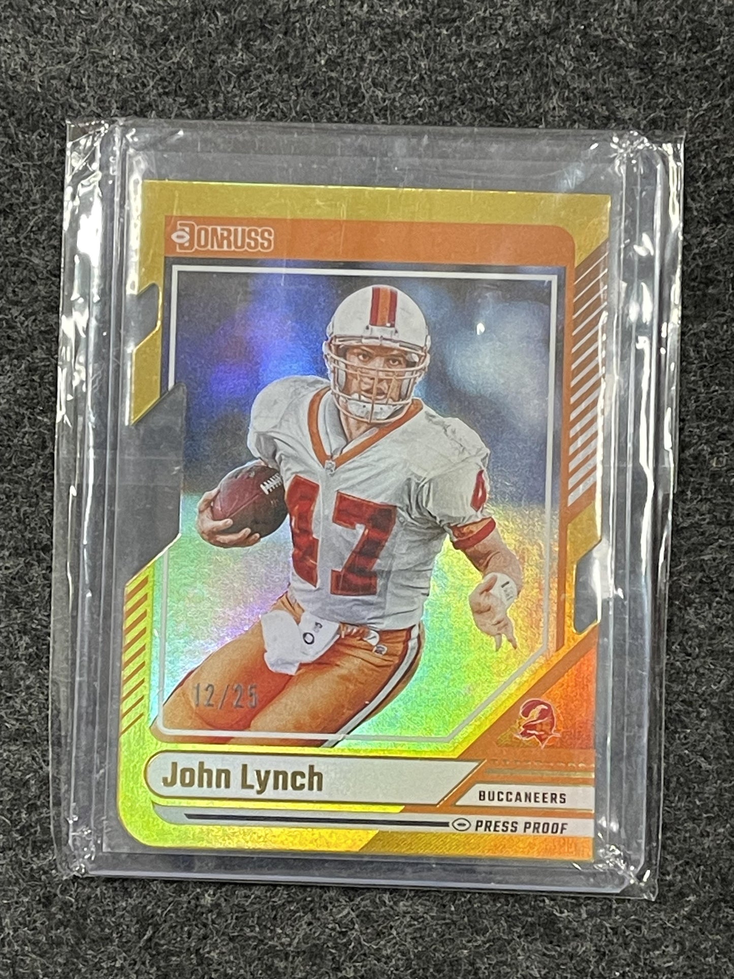 2024 Donruss - Press Proof Gold Die Cuts #254 John Lynch #/25