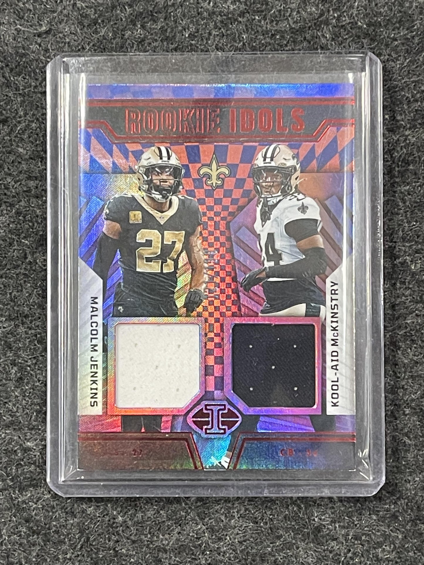 2024 Panini Illusions #RI-JM Kool-Aid McKinstry/Malcolm Jenkins /199 Idols