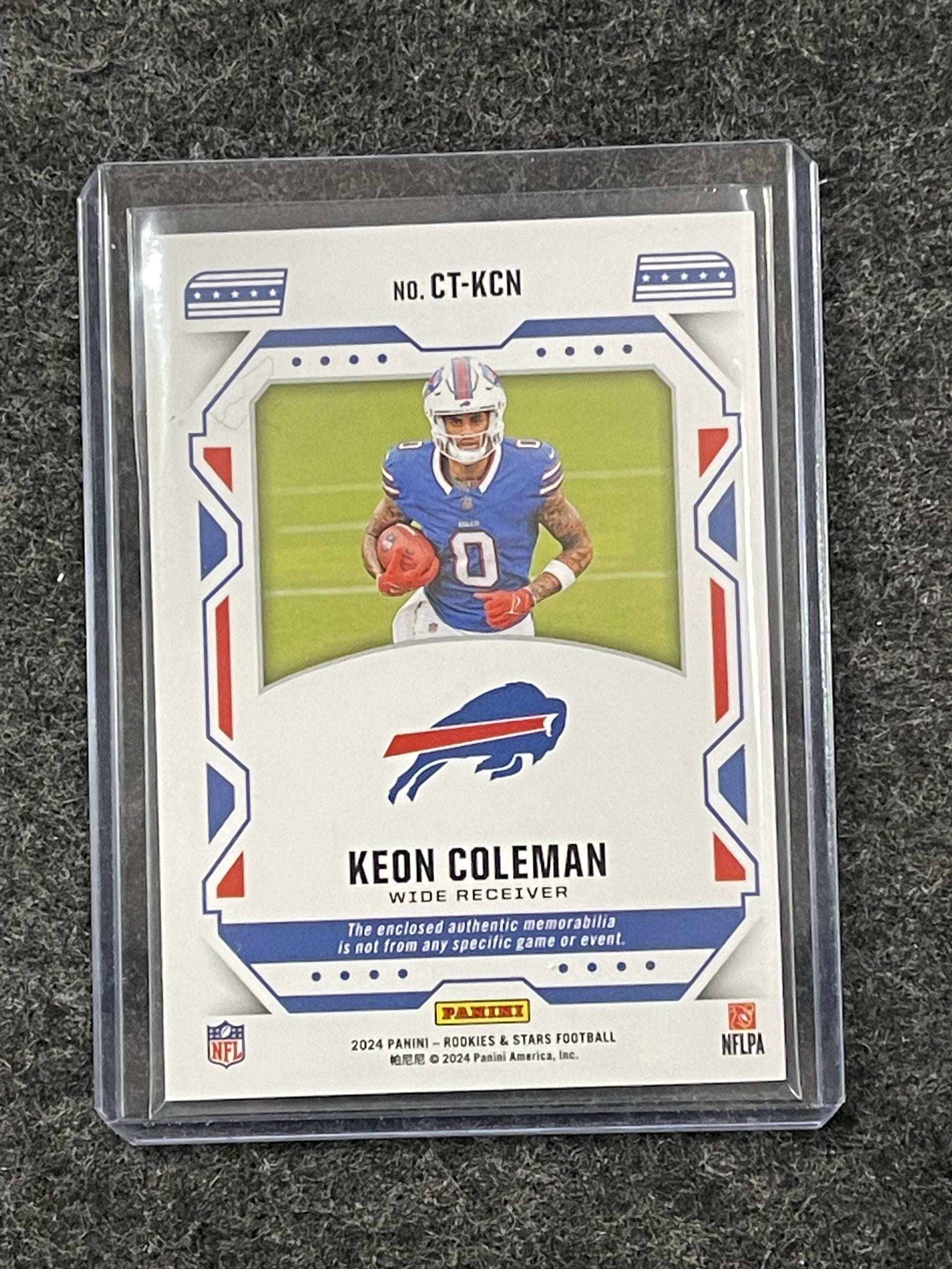 2024 Panini Rookies & Stars #CT-KCN Keon Coleman Cross Training #/399 Bills