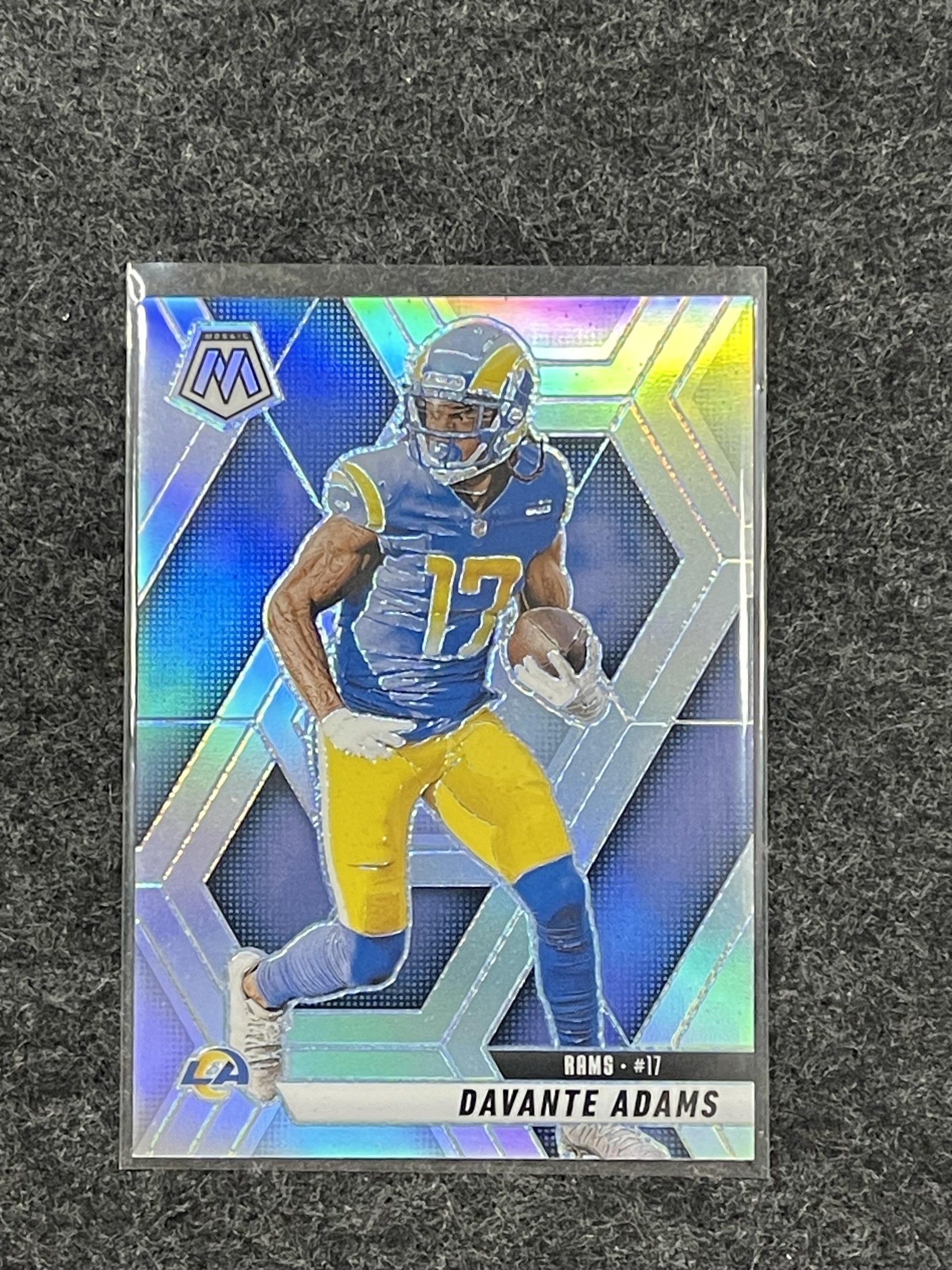 2025 Panini Mosaic #38 Davante Adams Silver Los Angeles Rams