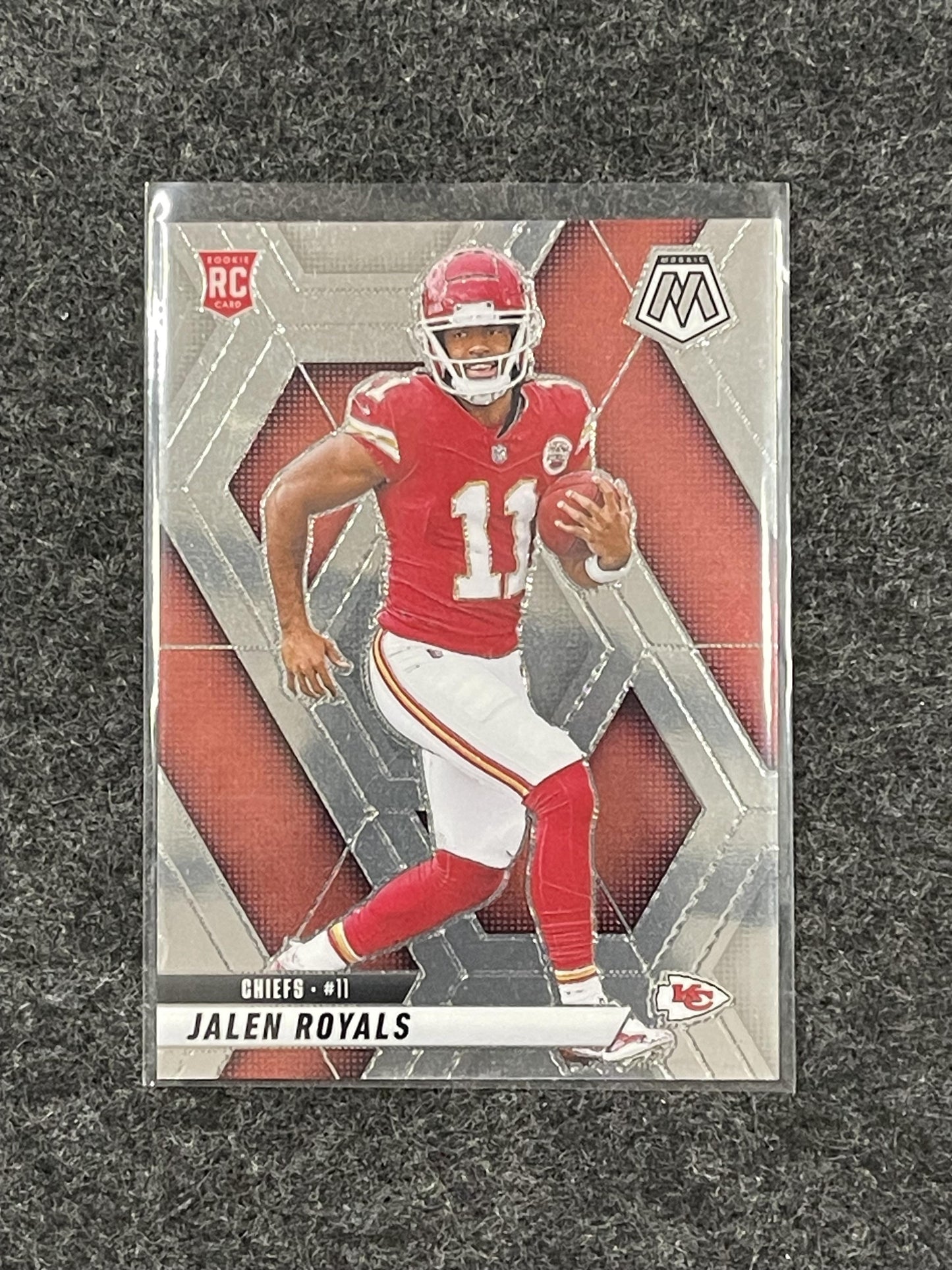 2025 Panini Mosaic #313 Jalen Royals Kansas City Chiefs RC