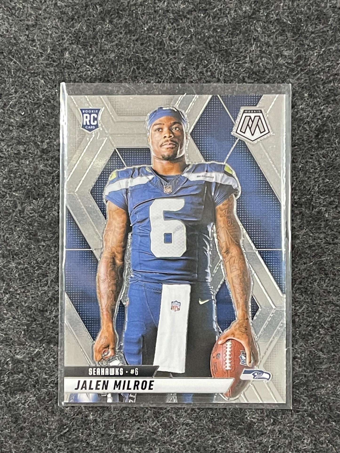 2025 Panini Mosaic #283 Jalen Milroe Seattle Seahawks RC
