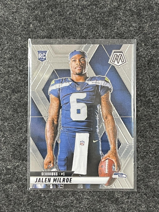 2025 Panini Mosaic #283 Jalen Milroe Seattle Seahawks RC