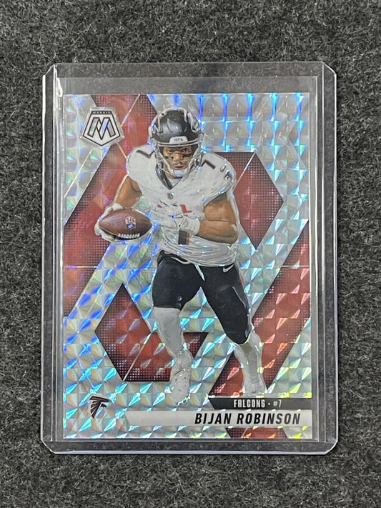 2025 Panini Mosaic #166 Bijan Robinson Mosaic Atlanta Falcons