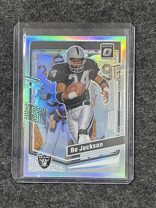 2023 Donruss Optic #95 Bo Jackson Holo Los Angeles Raiders